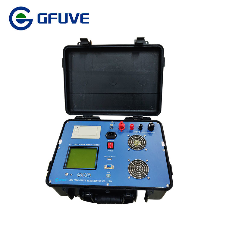 Micro Ohm Contact Resistance Test Set Circuit Breaker Test Equipment With Printer