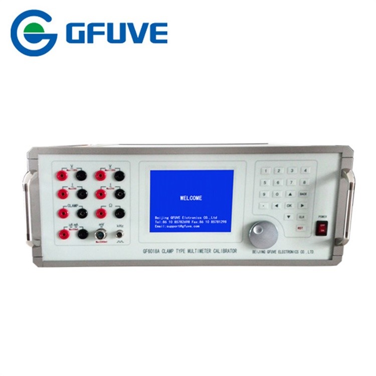 Single Phase Ac Electrical Test Equipment Clamp Meter Calibrator High Performance